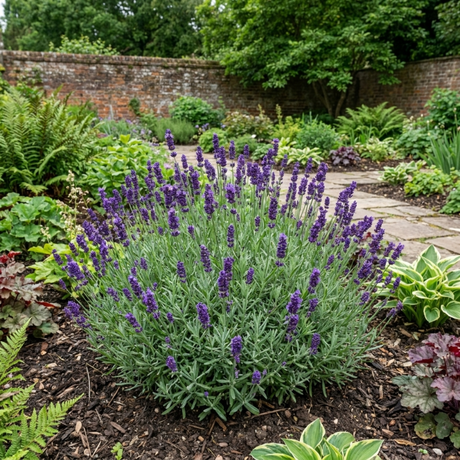 1 Lavender Essence Purple Hardy Perennial Plant, Fragrant Bee Friendly Garden Shrub, 2 Litre Root Ball - Frankton's
