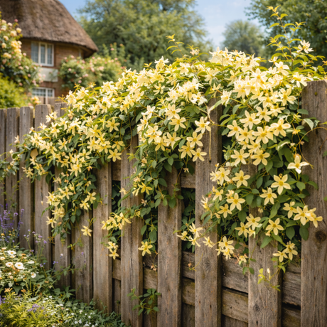 1 Live Outdoor Garden Ready Winter Jasmine Plant - Jasminum nudiflorum, 2L Pot - Frankton's