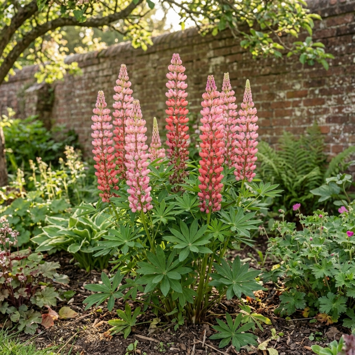1 Lupin Legendary Rose Shades Plant, Hardy Perennial, Garden Ready, 3 Litre Root Ball - Frankton's