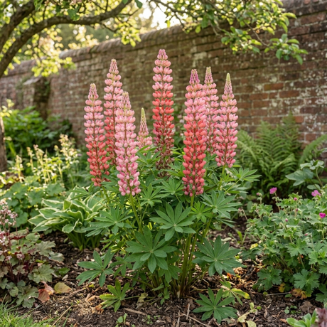 1 Lupin Legendary Rose Shades Plant, Hardy Perennial, Garden Ready, 3 Litre Root Ball - Frankton's