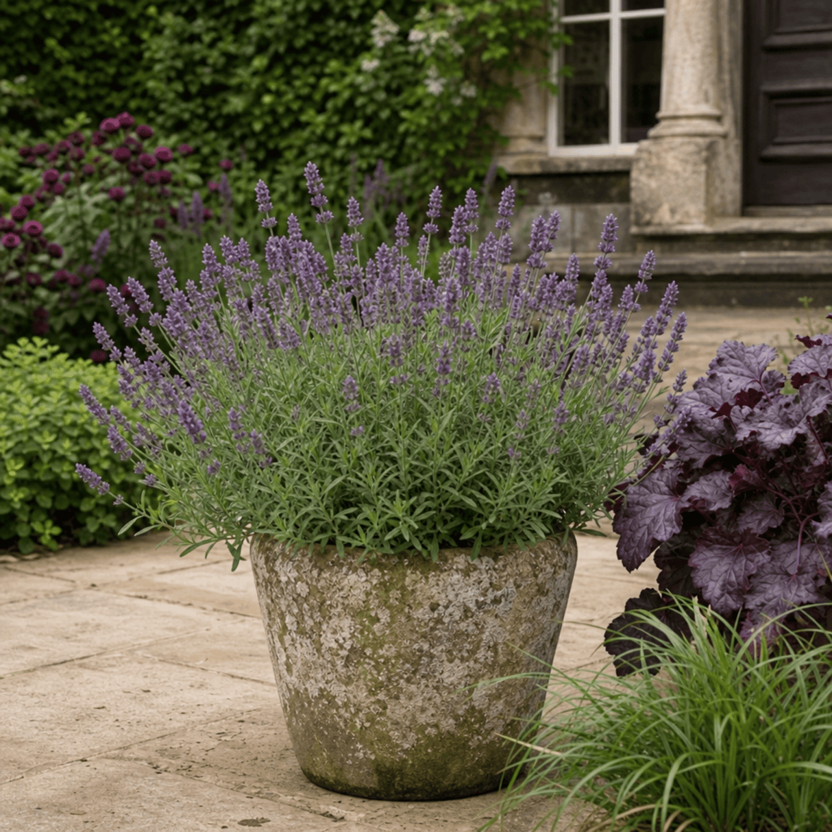 1 Nepeta Faassenii Walkers Low Catmint Plant, Bee Friendly Hardy Perennial, 3 Litre Root Ball - Frankton's