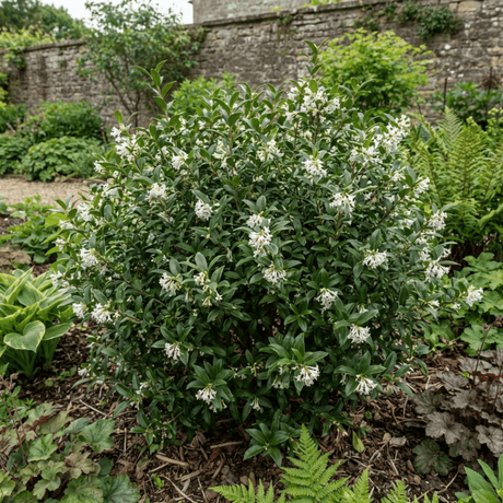 1 Osmanthus Burkwoodii Plant, Hardy Fragrant Evergreen Hedge Shrub, Garden Ready, 3 Litre Root Ball - Frankton's