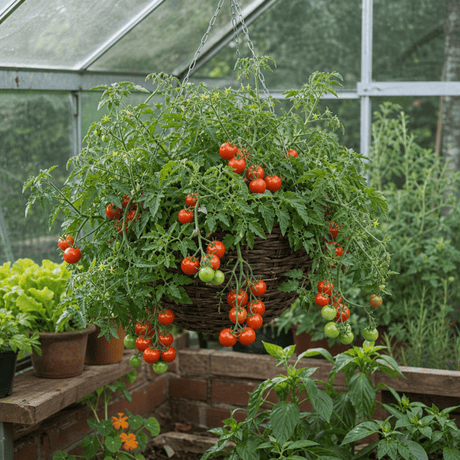 1 Summerlast Tomato Plant, Fresh & Live, Outdoor Garden Ready, Grow Your Own Tomatoes, 2Ltr Root-Ball - Frankton's
