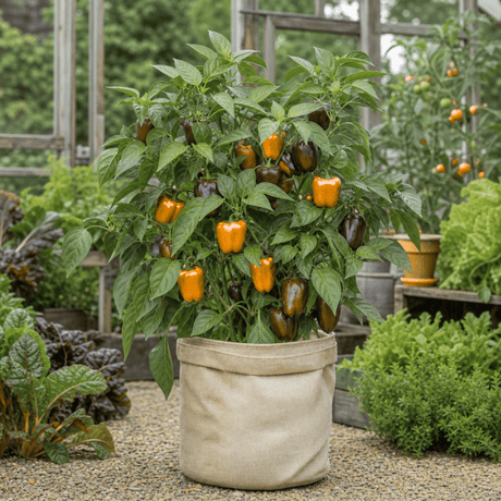 1 Sweet Pepper Liberty Belle Plant, Grow Your Own Vegetable Garden Ready, 2 Litre Root Ball - Frankton's