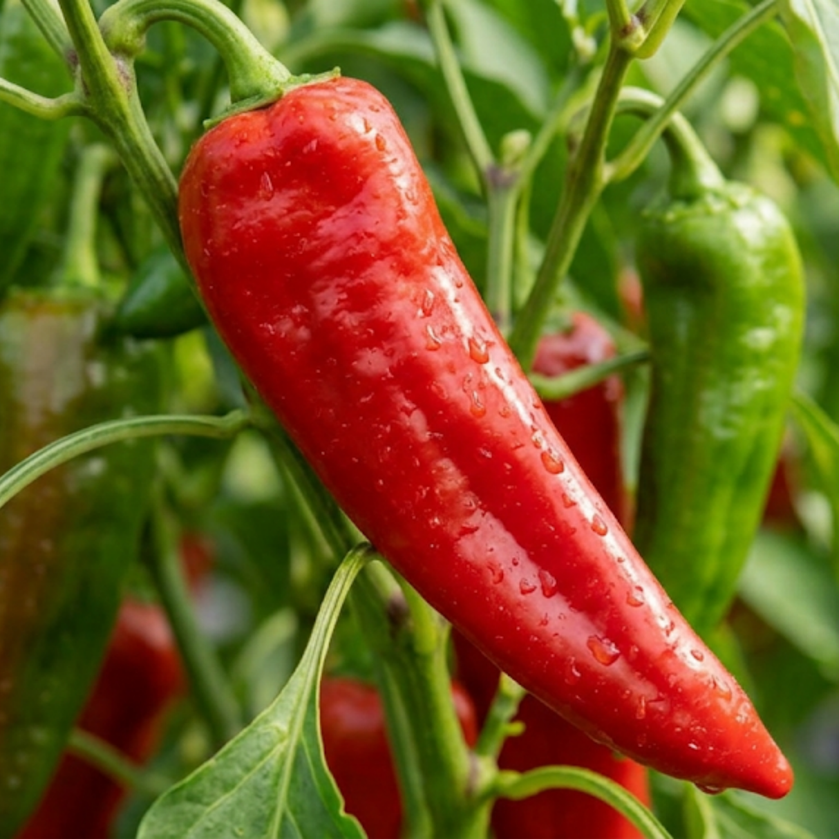 1 Sweet Pepper Thor Live Plant, Outdoor Garden Ready, Grow Your Own Vegetables, 2Ltr Root Ball - Frankton's