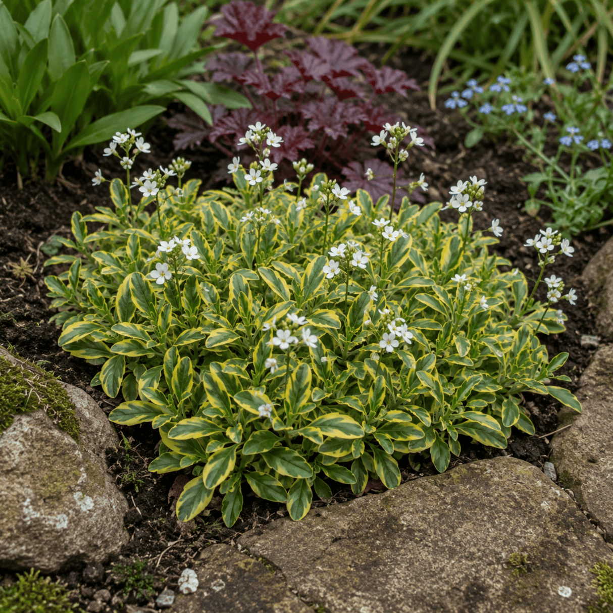 3 Arabis Old Gold Rock Cress Plants, 9cm Pots - Frankton's