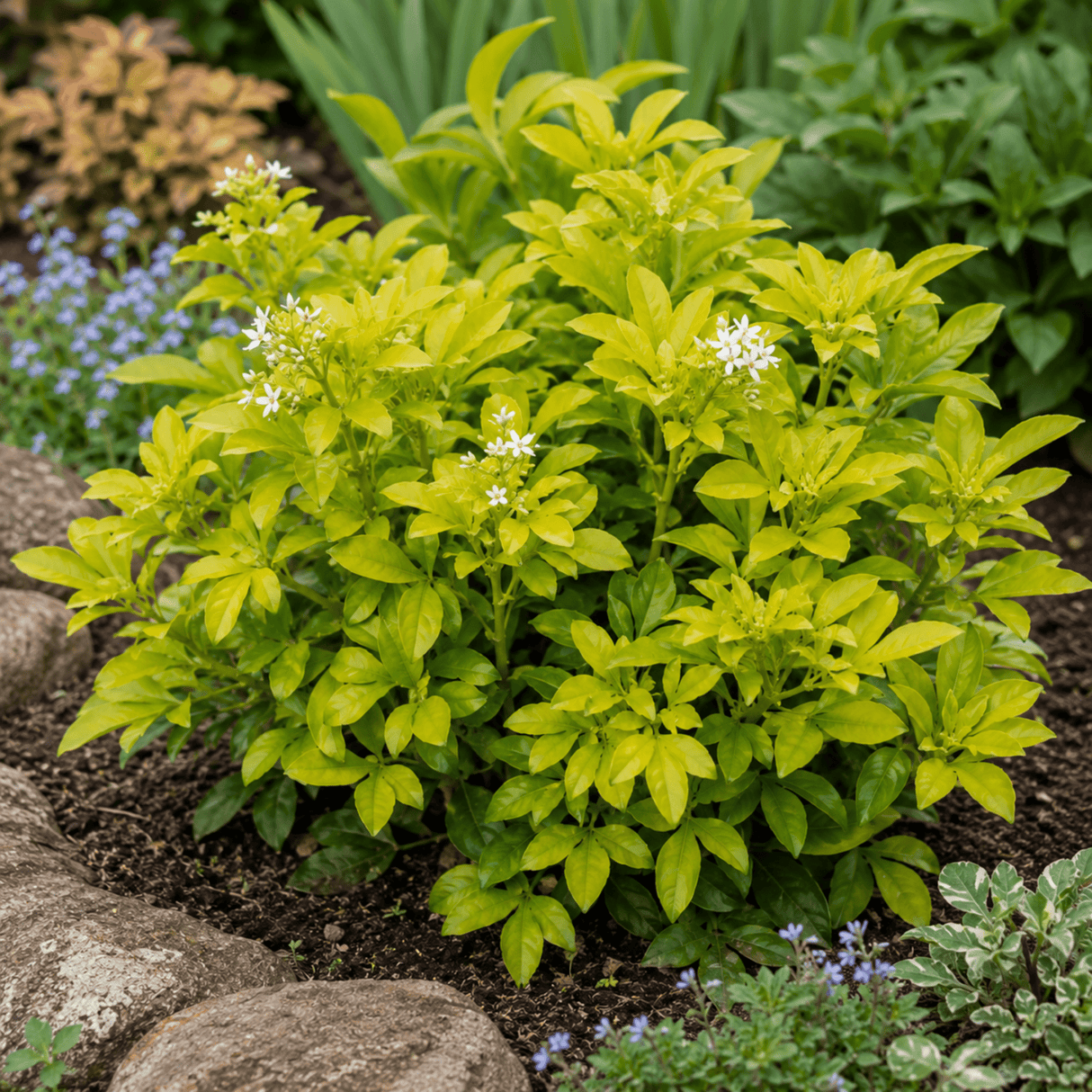 3 Choisya Sundance Shrubs, Hardy Evergreen, 9cm Pots - Frankton's