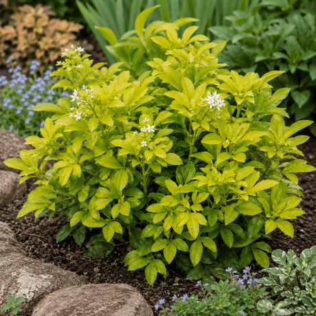 3 Choisya Sundance Shrubs, Hardy Evergreen, 9cm Pots - Frankton's
