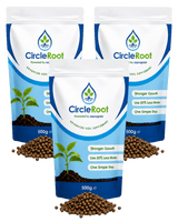 CircleRoot Advanced Soil Enhancer - Use 50% Less Water, 500grm Pouch - Frankton's