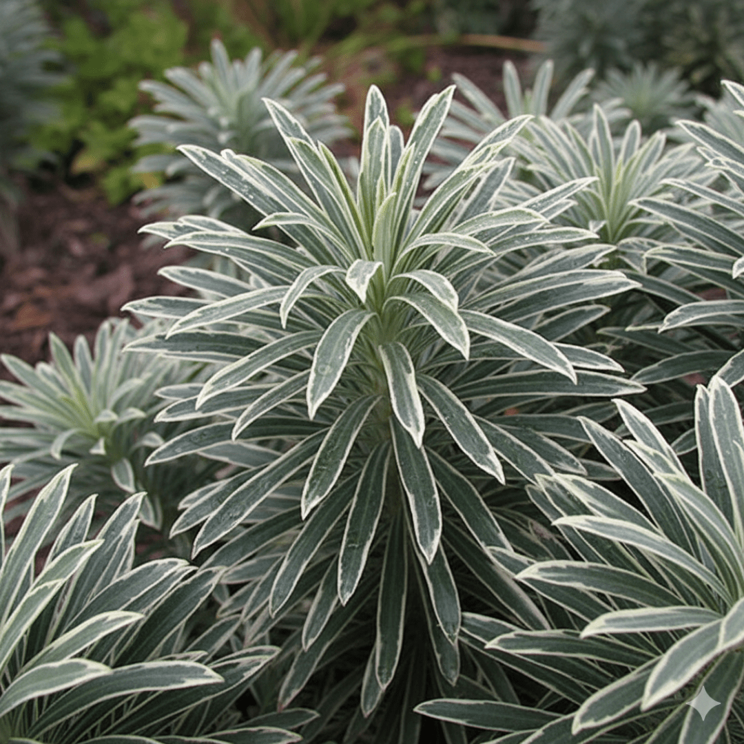 Euphorbia Silver Edge - Frankton's