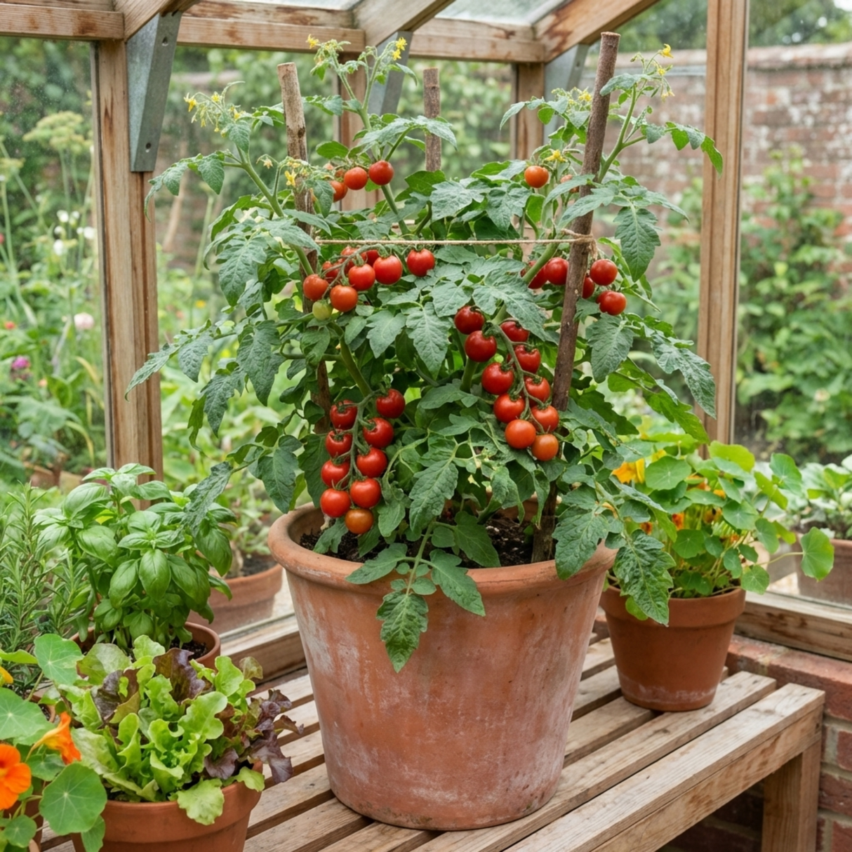 Set of 3 or 6 Large Plants - Tomato Crokini Variety, Ready to Plant in Your Garden