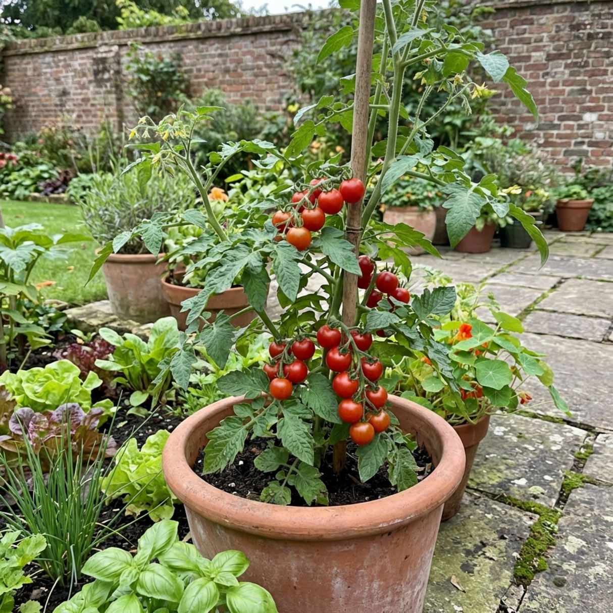 Set of 3 or 6 Large Plants - Tomato Crokini Variety, Ready to Plant in Your Garden