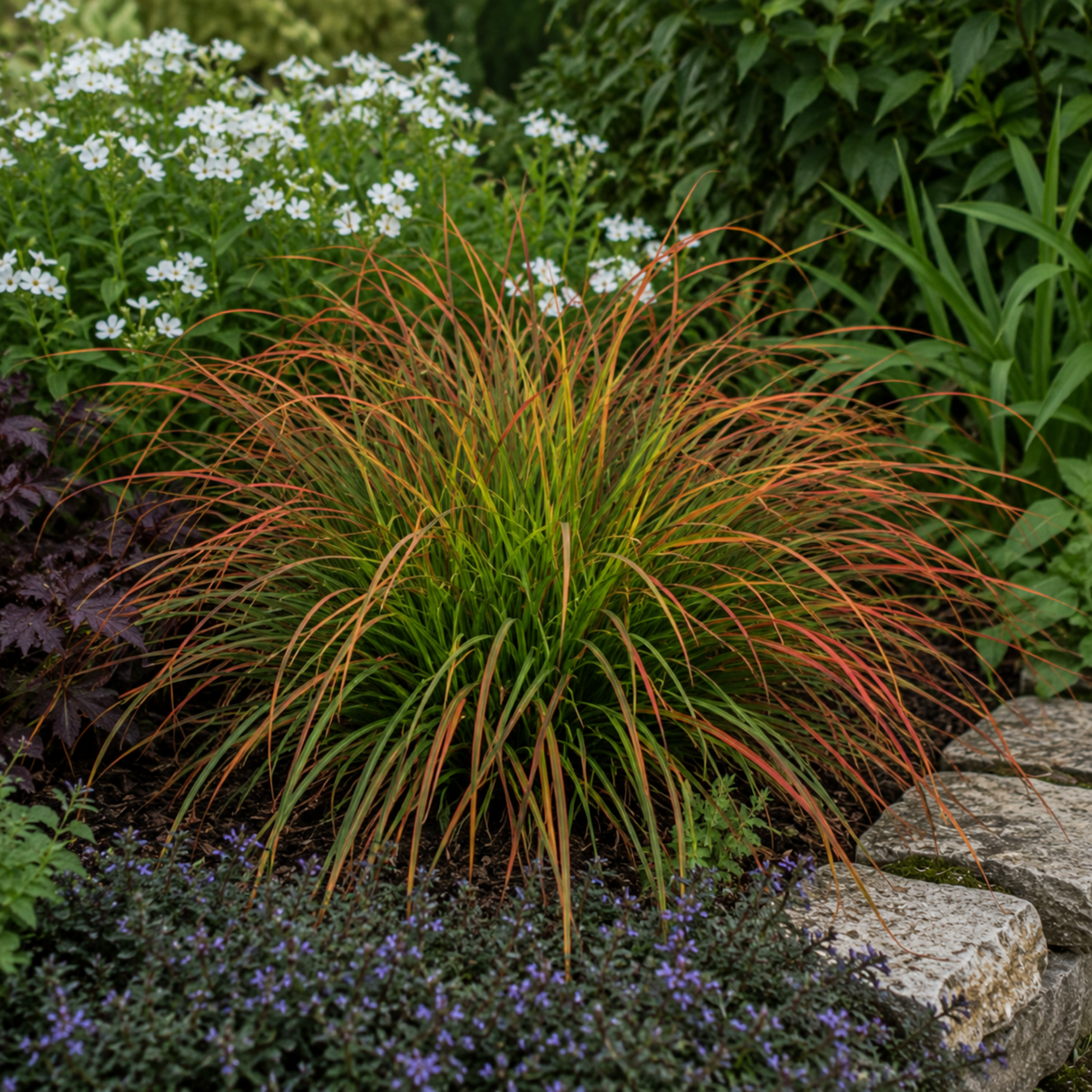 3 Carex Prairie Fire Plants, 9cm Pots, Autumn Garden