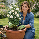 Rose - Bush - White