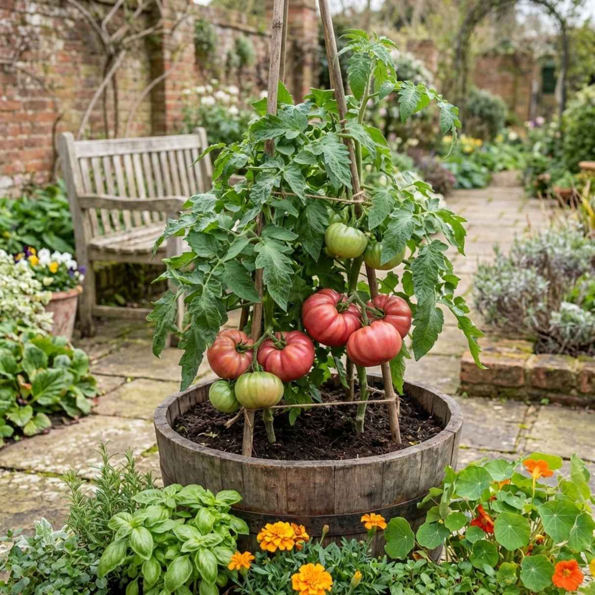 Set of 3 or 6 Large Plants - Tomato Supersteak Variety, Ready to Plant in Your Garden