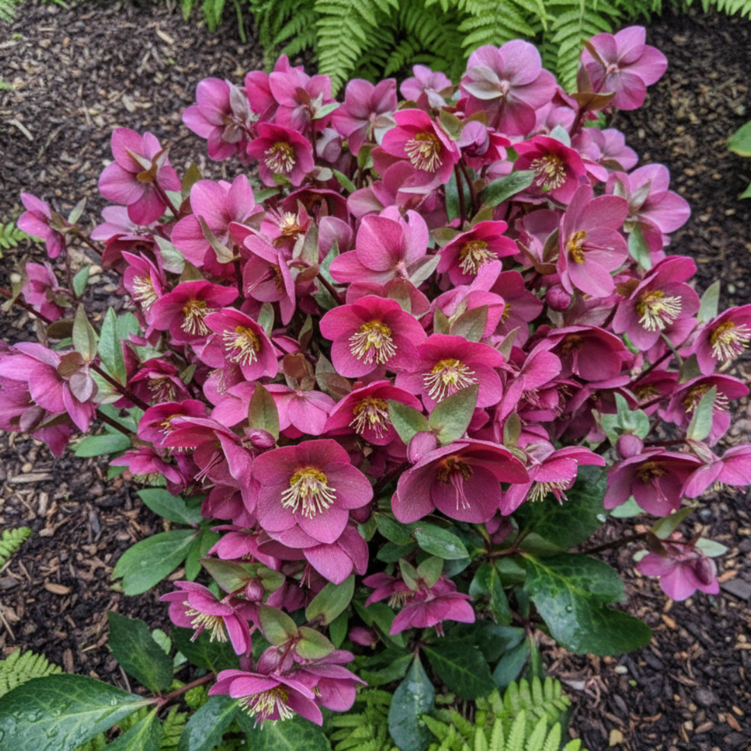 Hellebore Frostkiss Anna's Red - Frankton's