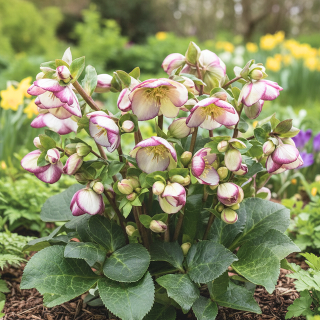 Hellebore Frostkiss Glenda's Gloss - Frankton's