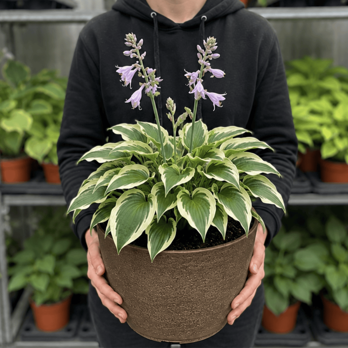 Hosta Tears from Heaven, 3 Litre Pots, Garden Ready - Frankton's