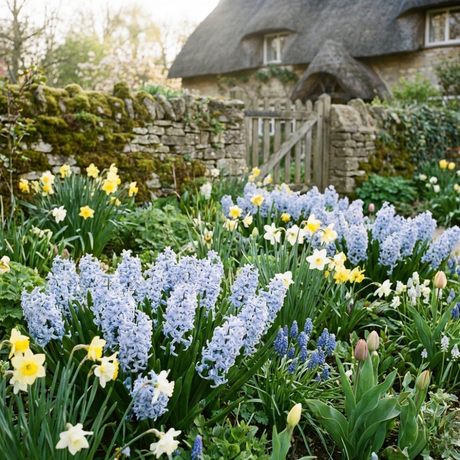 Light Blue Hyacinth Plants in Pots – 3 x 1 Litre Pots (9 Flowering Bulbs) - Frankton's