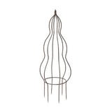 Pot Obelisk (Set of Two) 1m in Dark Brown - Frankton's