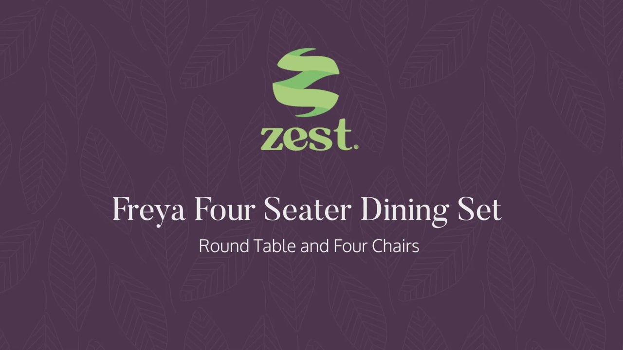 Freya 4 Seater Dining Set