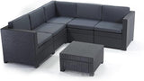 Provence 5 Seater Corner Lounge Set - Graphite - Frankton's