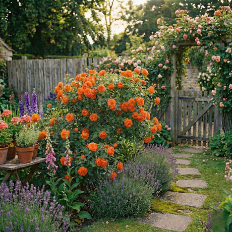 Rose - Bush - Orange - Frankton's