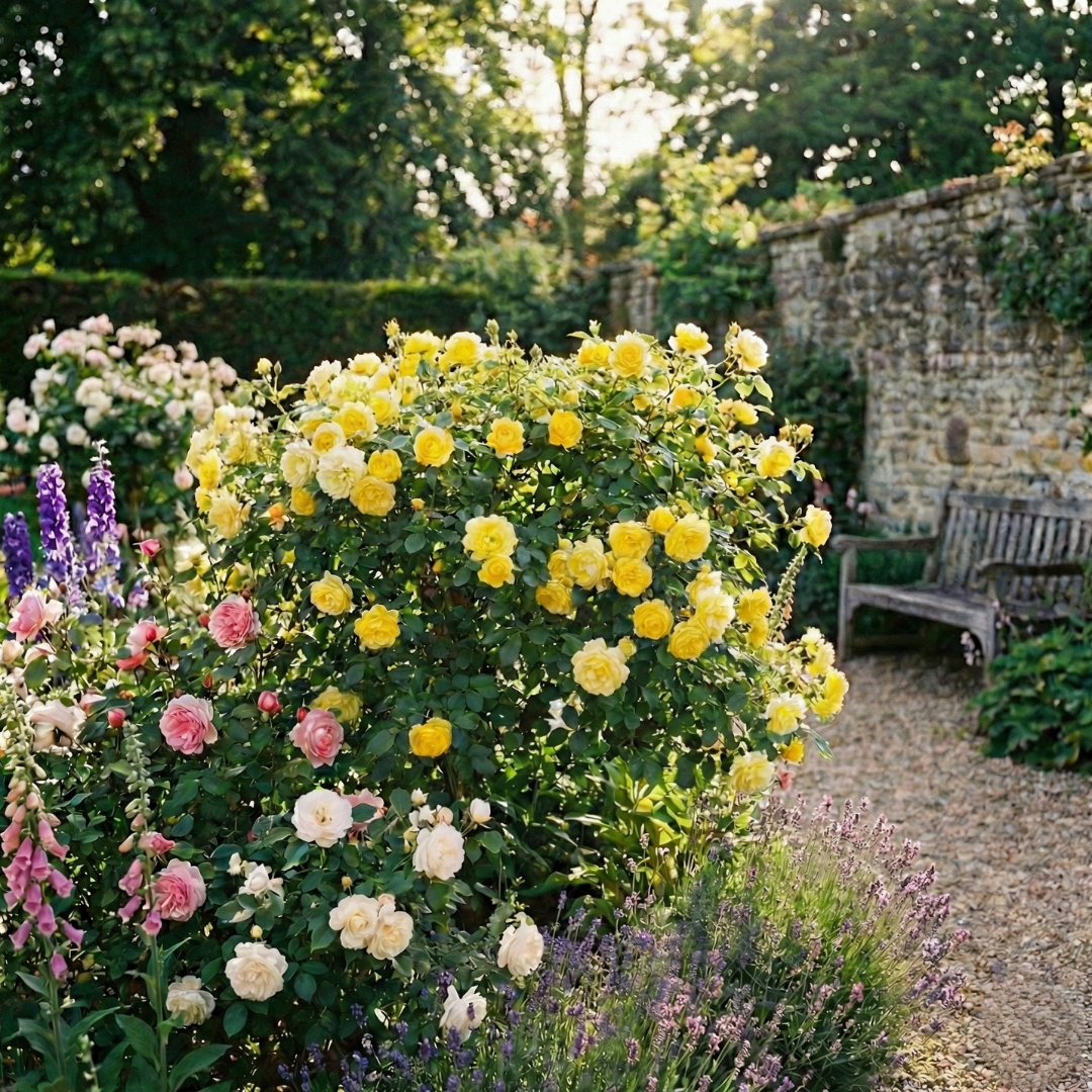 Rose - Bush - Yellow - Frankton's