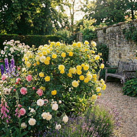 Rose - Bush - Yellow - Frankton's