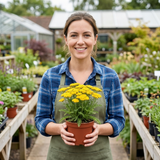 Set of 3 or 6 Achillea Cloth of Gold Yarrow Plants, Hardy Perennial, Bee Friendly Garden Flowers, Outdoor Garden Ready, 1 Litre Root-Ball - Frankton's
