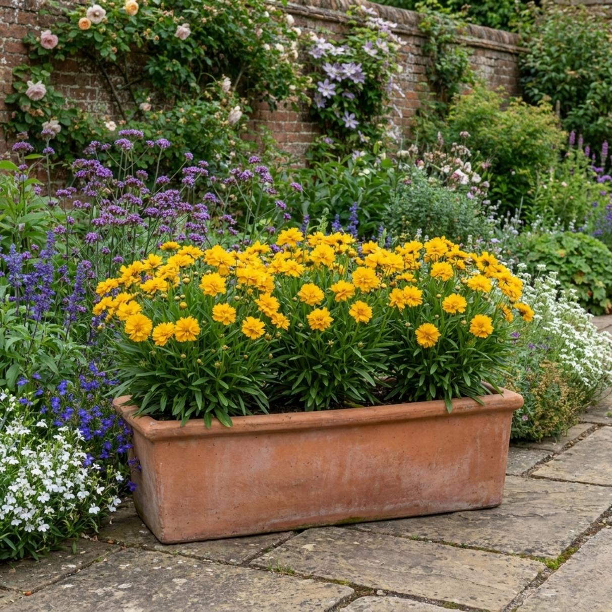 Set of 3 or 6 Coreopsis Presto Hardy Perennial Plants, Golden Yellow Summer Flowering, Outdoor Garden Ready, 1 Litre Root Ball - Frankton's