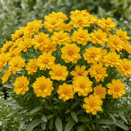 Set of 3 or 6 Coreopsis Presto Hardy Perennial Plants, Golden Yellow Summer Flowering, Outdoor Garden Ready, 1 Litre Root Ball - Frankton's