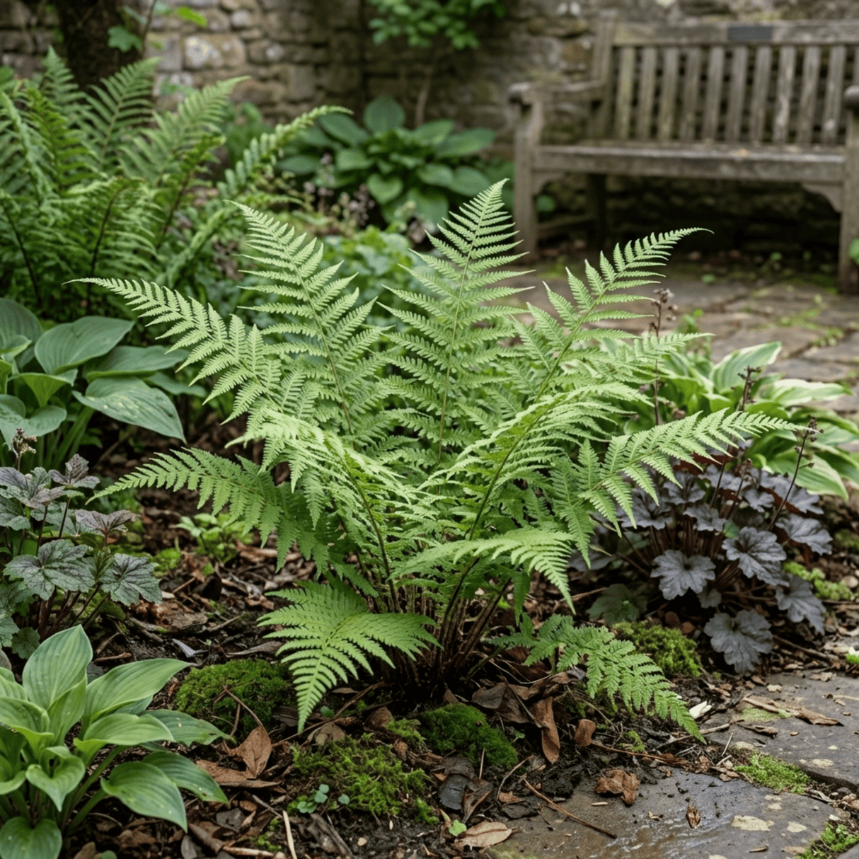 Set of 3 or 6 Dryopteris Linearis Polydactyla Male Fern Plants, Hardy Shade Loving Perennial Ferns, Garden Ready, 1 Litre Root-Ball - Frankton's