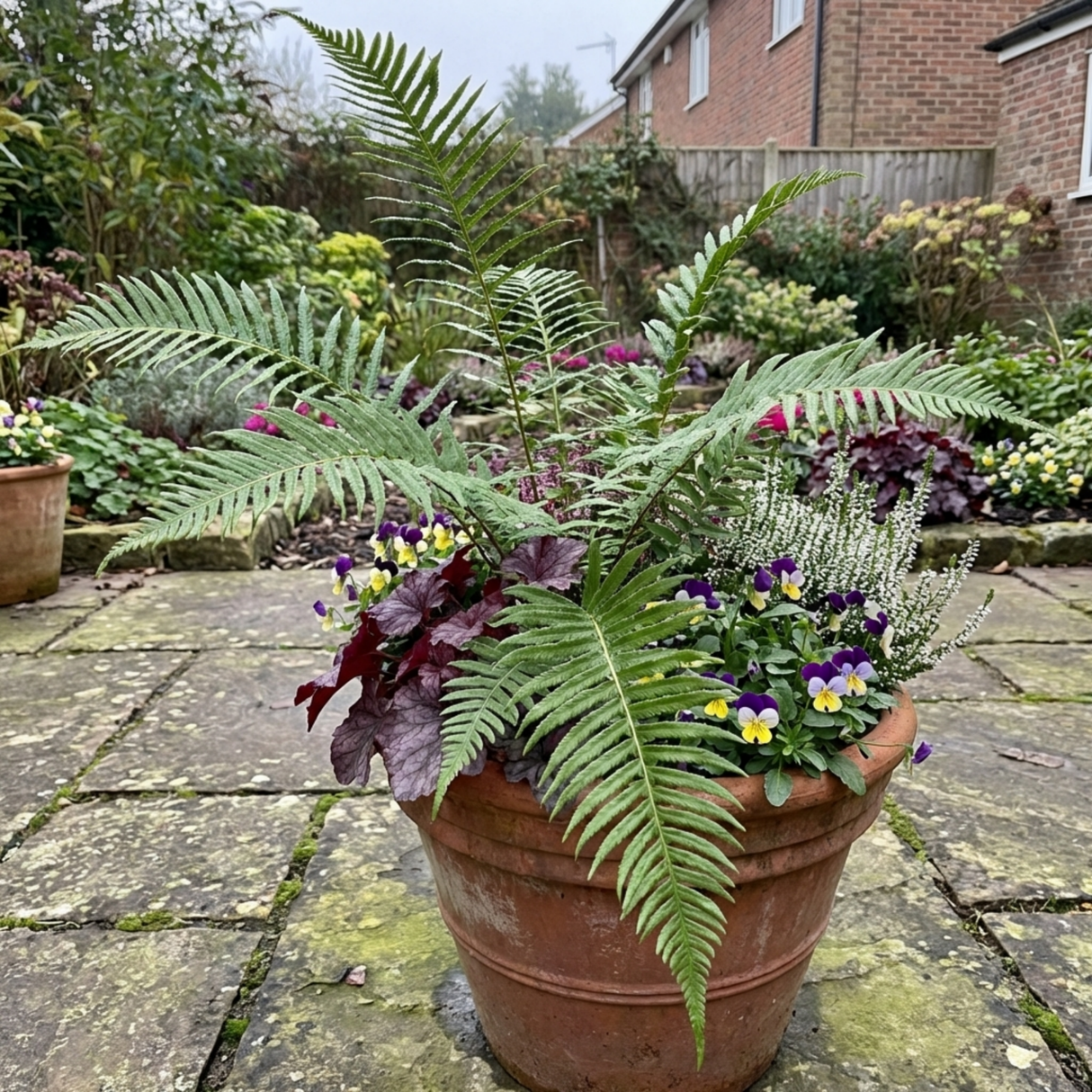 Set of 3 or 6 Dryopteris Linearis Polydactyla Male Fern Plants, Hardy Shade Loving Perennial Ferns, Garden Ready, 1 Litre Root-Ball - Frankton's