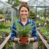 Set of 3 or 6 Evergreen Polypodium Vulgare Hardy Fern Plants for Shade Garden, Live Perennial, 11cm Root Ball - Frankton's