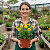 Set of 3 or 6 Geum Lady Stratheden Hardy Perennial Plants, Yellow Summer Flowering, Bee Friendly Cottage Garden Plants, Outdoor Garden Ready, 1 Litre Root-Ball - Frankton's