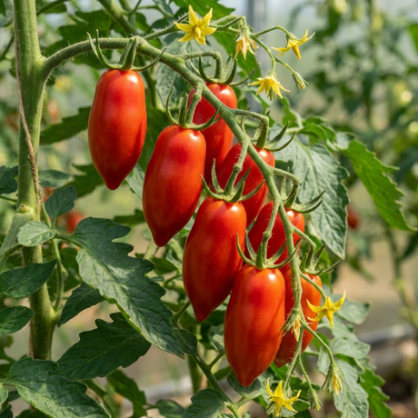 Set of 3 or 6 Grafted Cornabel Tomato Plants, Premium Live Plants, Outdoor & Greenhouse Ready, 1L Root Ball - Frankton's