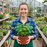Set of 3 or 6 Italian Flat Leaf Parsley (Petroselinum crispum) Herb Plants, Fresh Kitchen Garden Ready, Outdoor Growing, 1 Litre Root-Ball - Frankton's
