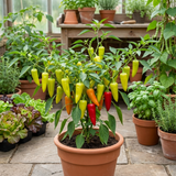 Set of 3 or 6 Large Chilli Pepper Plants - Hungarian Hot Wax, Ready to Plant in Your Garden - Frankton's