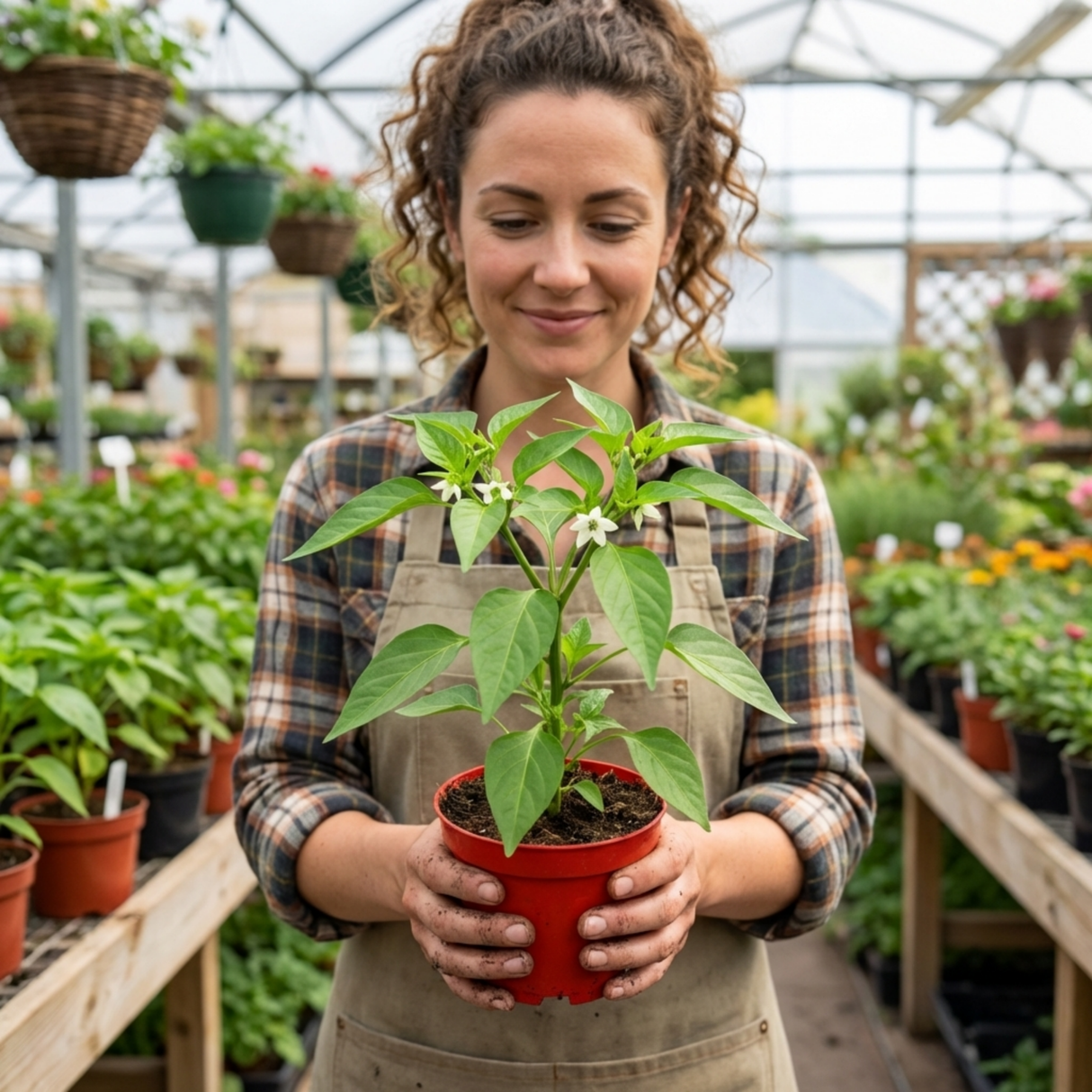 Set of 3 or 6 Large Chilli Pepper Plants - Scotch Bonnet, Ready to Plant in Your Garden - Frankton's