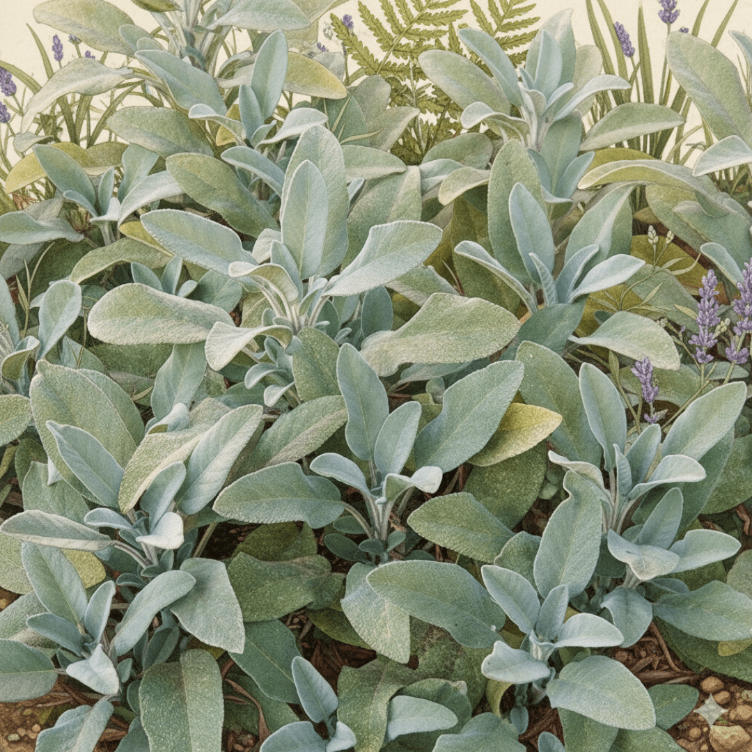 Set of 3 or 6 Large Herb Plants - Sage Grower’s Mix, Ready to Plant in Your Garden, 1L - Frankton's