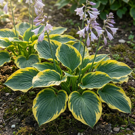 Set of 3 or 6 Large Hosta Plants - Atlantis Plantain Lily, Ready to Plant in Your Garden, 1L - Frankton's