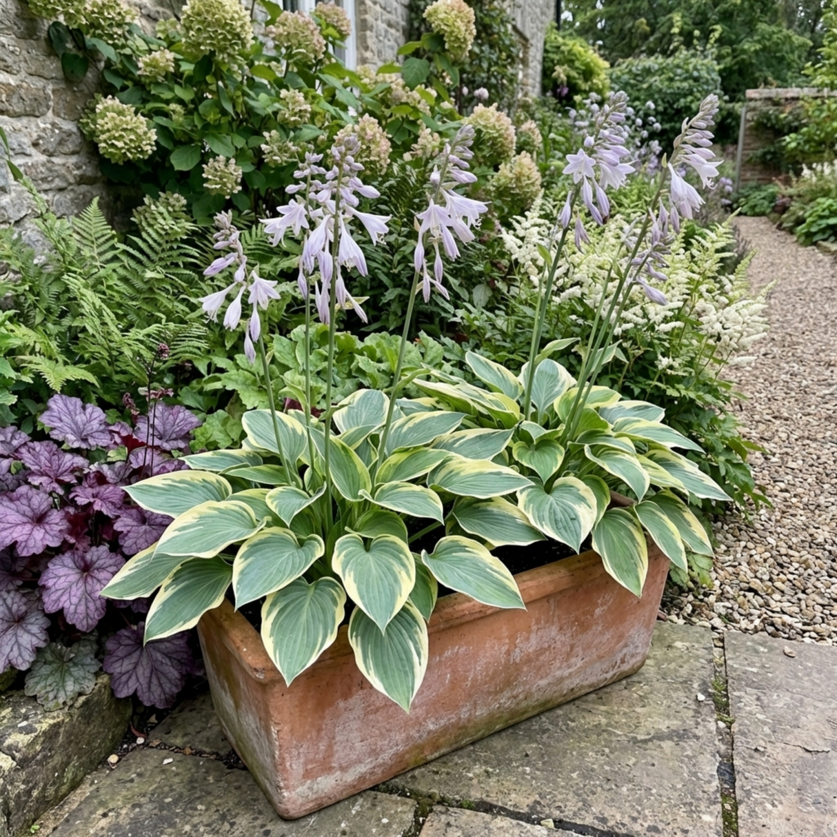 Set of 3 or 6 Large Hosta Plants - First Frost Plantain Lily, Ready to Plant in Your Garden - Frankton's
