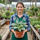 Set of 3 or 6 Large Hosta Plants - First Frost Plantain Lily, Ready to Plant in Your Garden - Frankton's