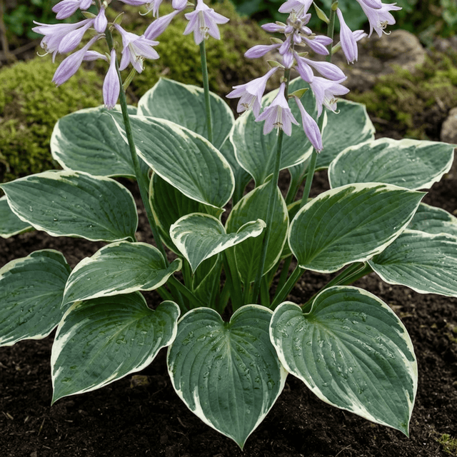 Set of 3 or 6 Large Hosta Plants - Francee Plantain Lily, Ready to Plant in Your Garden, 1L - Frankton's