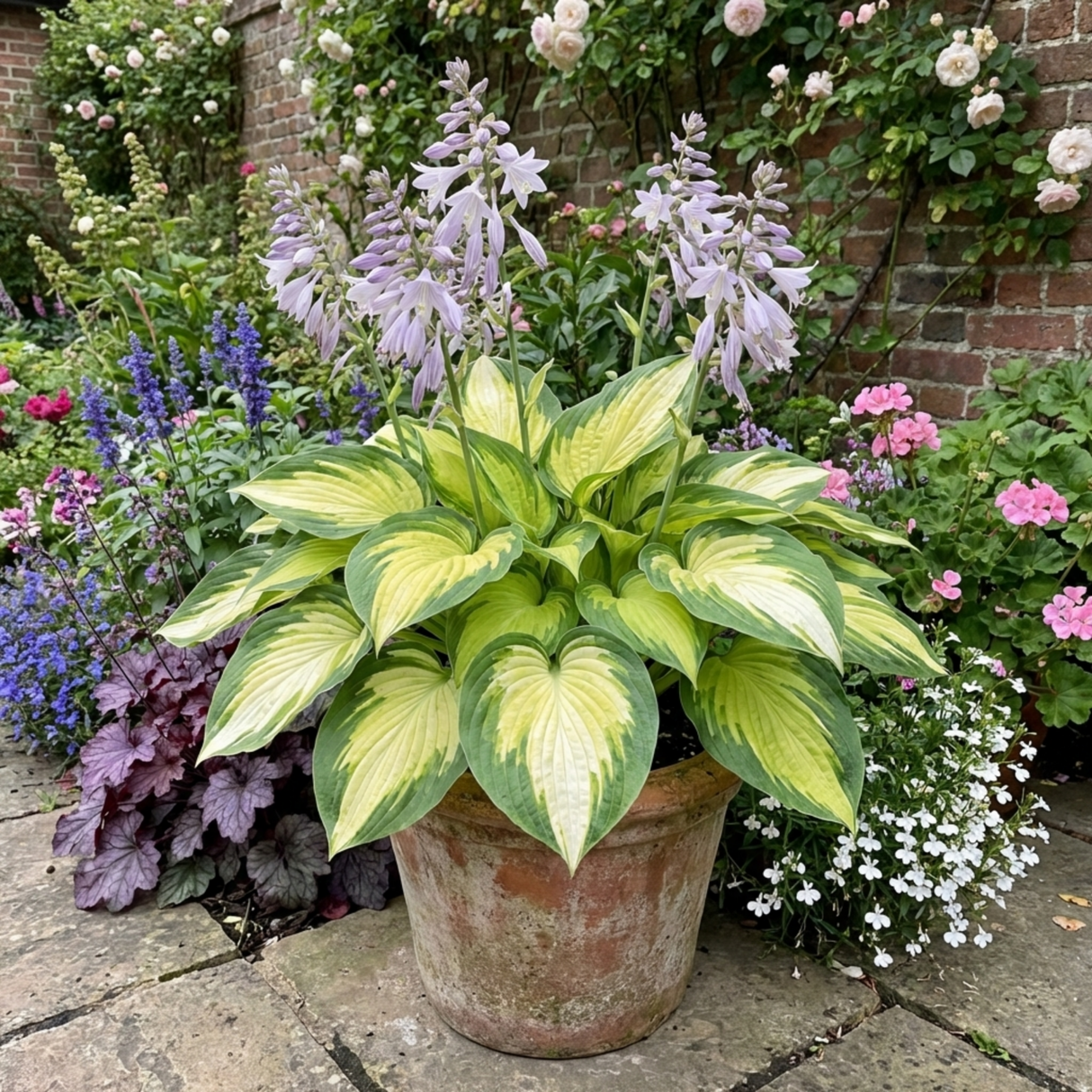 Set of 3 or 6 Large Hosta Plants - Paul's Glory Plantain Lily, Ready to Plant in Your Garden - Frankton's