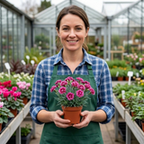 Set of 3 or 6 Large Plants - Dianthus Oscar, Outdoor Garden Ready - Frankton's