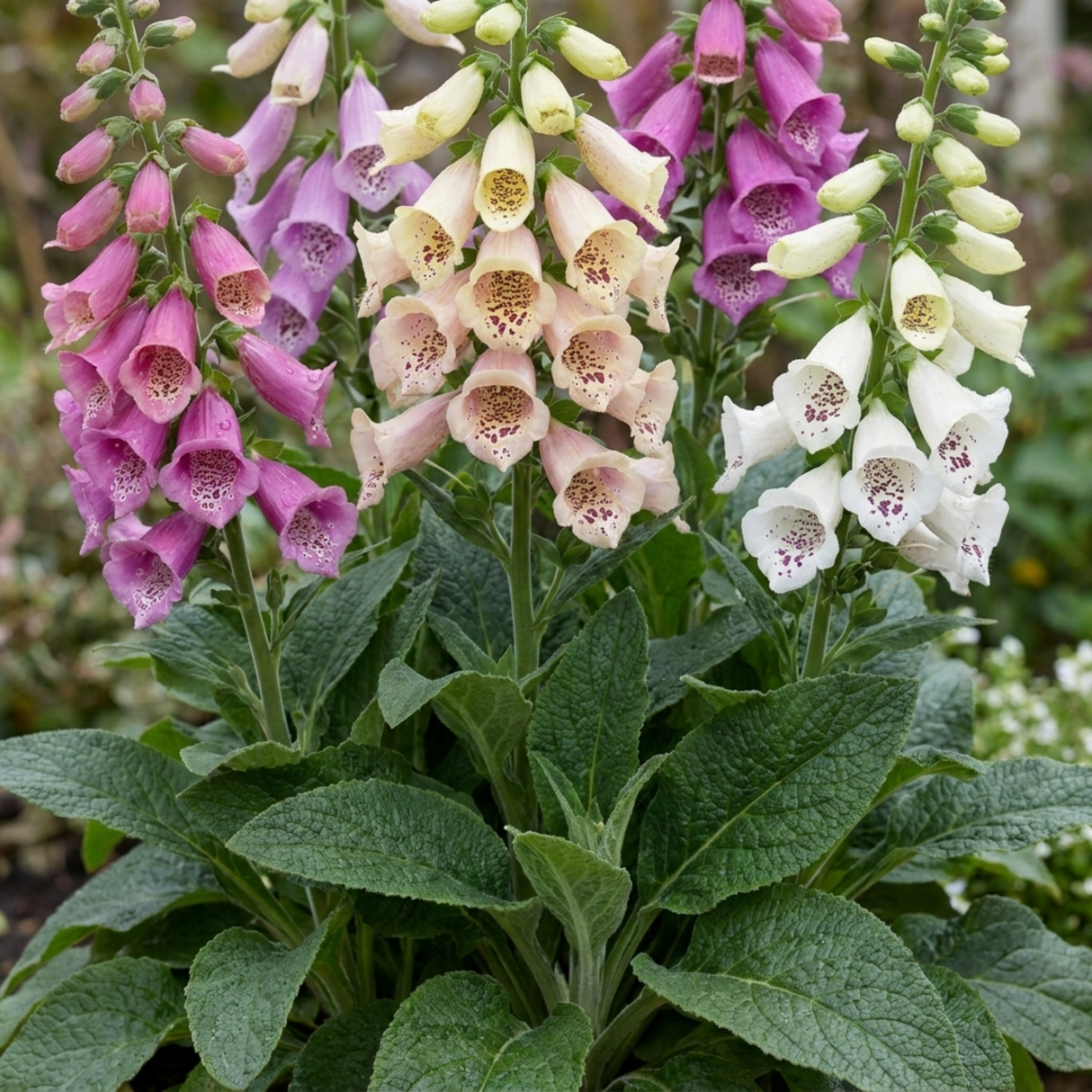 Set of 3 or 6 Large Plants - Foxglove Foxy Mix, Ready to Plant in Your Garden, 1L Rootballs - Frankton's