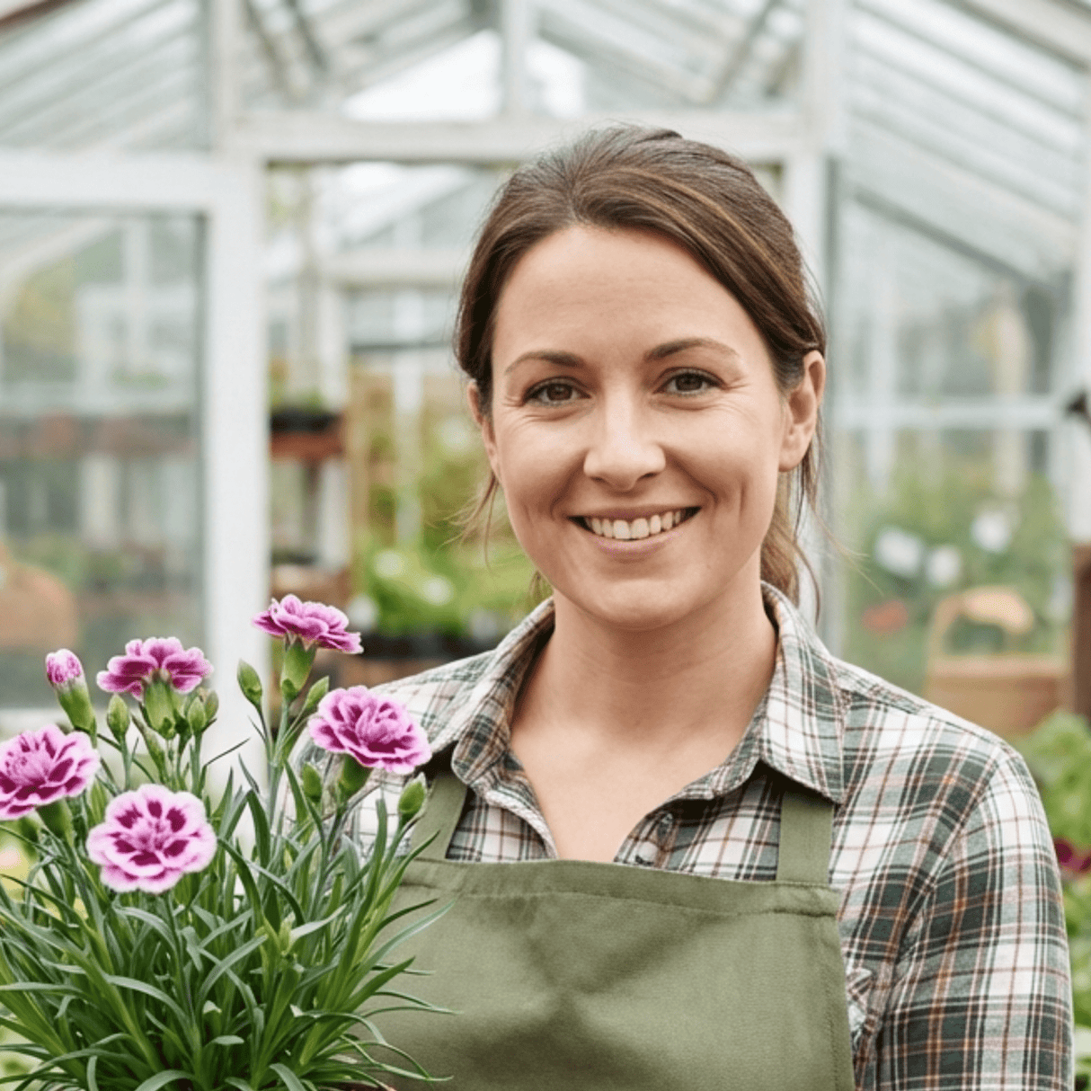 Set of 3 or 6 Large Plants - Pink Purple Carnation, Ready to Plant in Your Garden, 10.5 cm - Frankton's
