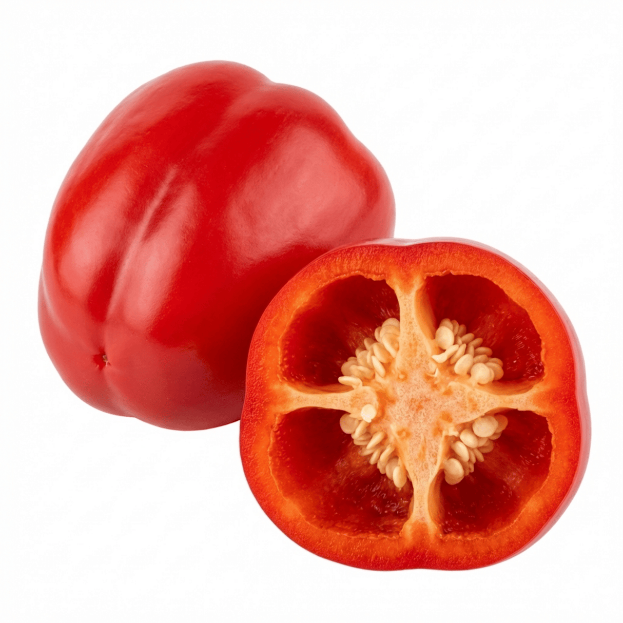 Set of 3 or 6 Large Plants - Sweet Pepper Snack Red, Ready to Plant in Your Garden - Frankton's